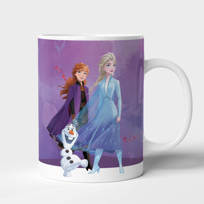 Caneca de Cerâmica Frozen com Nome Personalizado