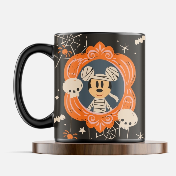 Caneca de Cerâmica - Mickey Múmia Halloween - 300ml - Image 2